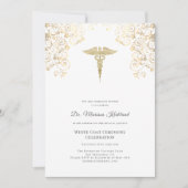 Invitation Célébration de l'élégante blouse blanche (Devant)