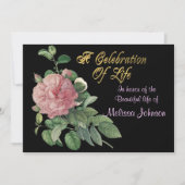 Invitation Célébration de l'invitation à la vie (Devant)