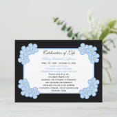 Invitation Célébration de l'invitation à vivre — Oubliez-moi  (Debout devant)