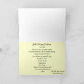 Invitation Célébration de l'invitation commémorative Sunrise (Intérieur)