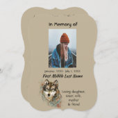 Invitation Célébration de l'Invitation de vie de l'aquarelle  (Devant / Derrière)