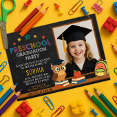 Invitation Célébration de l'obtention du diplôme préscolaire