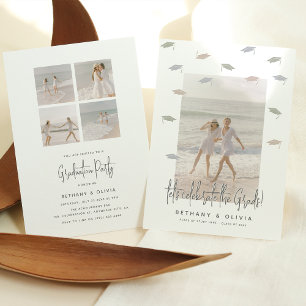 Invitation Célébration de l'obtention d'un diplôme d'études s