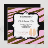 Invitation Célébration de l'Open House spa (Devant / Derrière)