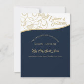 Invitation Célébration de l'or de baseball de softball (Devant)