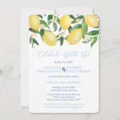 Invitation Célébration de mariage après la fête des citrons C (Devant)