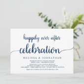 Invitation Célébration de mariage en fuite Heureux à jamais I (Debout devant)