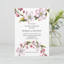 Célébration de mariage Pommier Cerisier Fleurissem