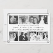 Invitation Célébration de photo 50e anniversaire de mariage (Devant)