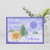 Invitation Célébration de solstice (Debout devant)