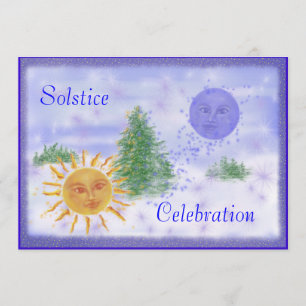Invitation Célébration de solstice