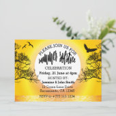 Invitation Célébration de solstice d'été (Debout devant)