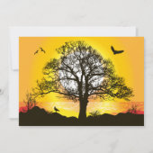 Invitation Célébration de solstice d'été (Dos)