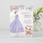 Invitation Célébration de thé de mariage (Debout devant)