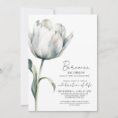 Invitation Célébration de vie funéraire selon le rite commémo (Devant)