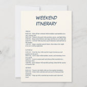 Invitation Célébration de voilier nautique Bachelorette de la (Dos)