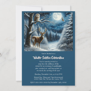 Invitation Célébration de Yule au solstice d'hiver