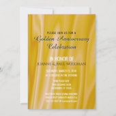 Invitation Célébration des 50 ans de mariage Or Diamants (Dos)