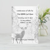 Invitation Célébration des arbres de la forêt du sentier de l (Debout devant)