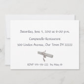 Invitation Célébration des diplômes (Dos)