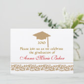 Invitation Célébration des diplômes (Debout devant)