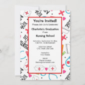 Invitation Célébration des diplômes de l'école de soins infir (Dos)