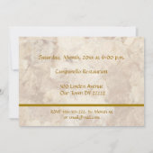 Invitation Célébration des diplômes en 2012 (Dos)