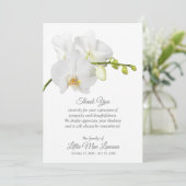 Invitation Célébration des funérailles des orchidées de la Ca (Debout devant)