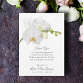 Invitation Célébration des funérailles des orchidées de la Ca
