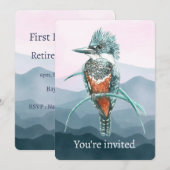 Invitation Célébration d'événement de fête personnalisée Mart (Devant / Derrière)