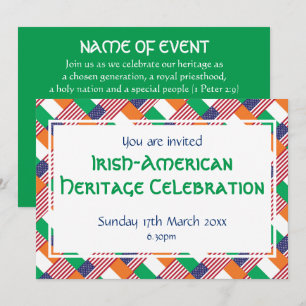 Invitation Célébration d'événement du MOIS DU PATRIMOINE IRLA