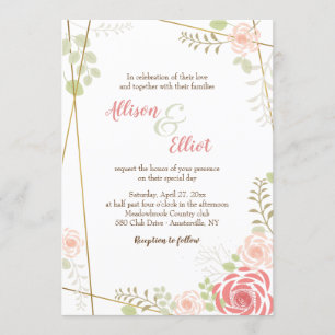 Invitation Célébration d'invitation d'amour