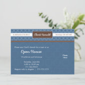 Invitation Célébration d'invitation de la vie (Debout devant)