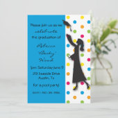 Invitation Célébration d'obtention du diplôme ! (Debout devant)