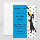 Invitation Célébration d'obtention du diplôme ! (Devant / Derrière)