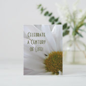 Invitation Célébration du 100e anniversaire-Fête (Debout devant)