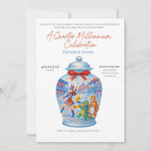 Invitation Célébration du 250e anniversaire : Défilé des pots (Devant)