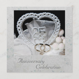 Invitation Célébration du 25e anniversaire