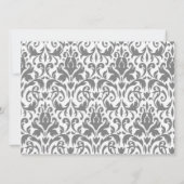 Invitation Célébration du 25e anniversaire de mariage (Dos)