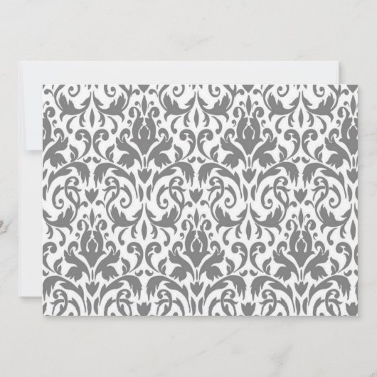 Invitation Célébration du 25e anniversaire de mariage (Dos)