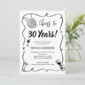 Invitation Célébration du 30e anniversaire (Debout devant)