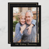 Invitation Célébration du 50e anniversaire (Devant / Derrière)