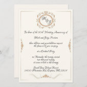 Invitation Célébration du 50e anniversaire de Monogram (Devant / Derrière)