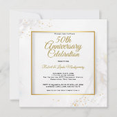 Invitation Célébration du 50e anniversaire d'or (Devant)