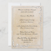 Invitation Célébration du 60e anniversaire de mariage (Dos)