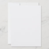 Invitation Célébration du 60e anniversaire de mariage diamant (Dos)