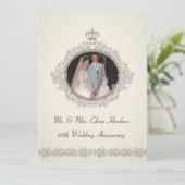 Invitation Célébration du 60e anniversaire de style victorien (Debout devant)