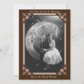 Invitation Célébration du 60e anniversaire de style vintage (Devant)