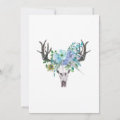 Invitation Célébration du Boho Wine Bachelorette (Dos)