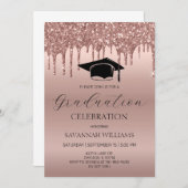 Invitation Célébration du diplôme (Devant / Derrière)